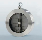 Double wafer type swing check valves